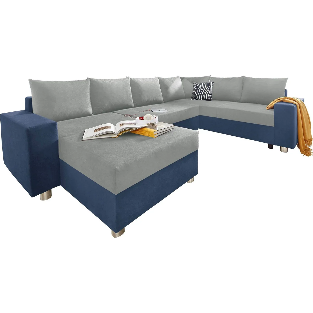 COLLECTION AB Wohnlandschaft Paris U-Form, Federkern, optional Schlaffunktion 2