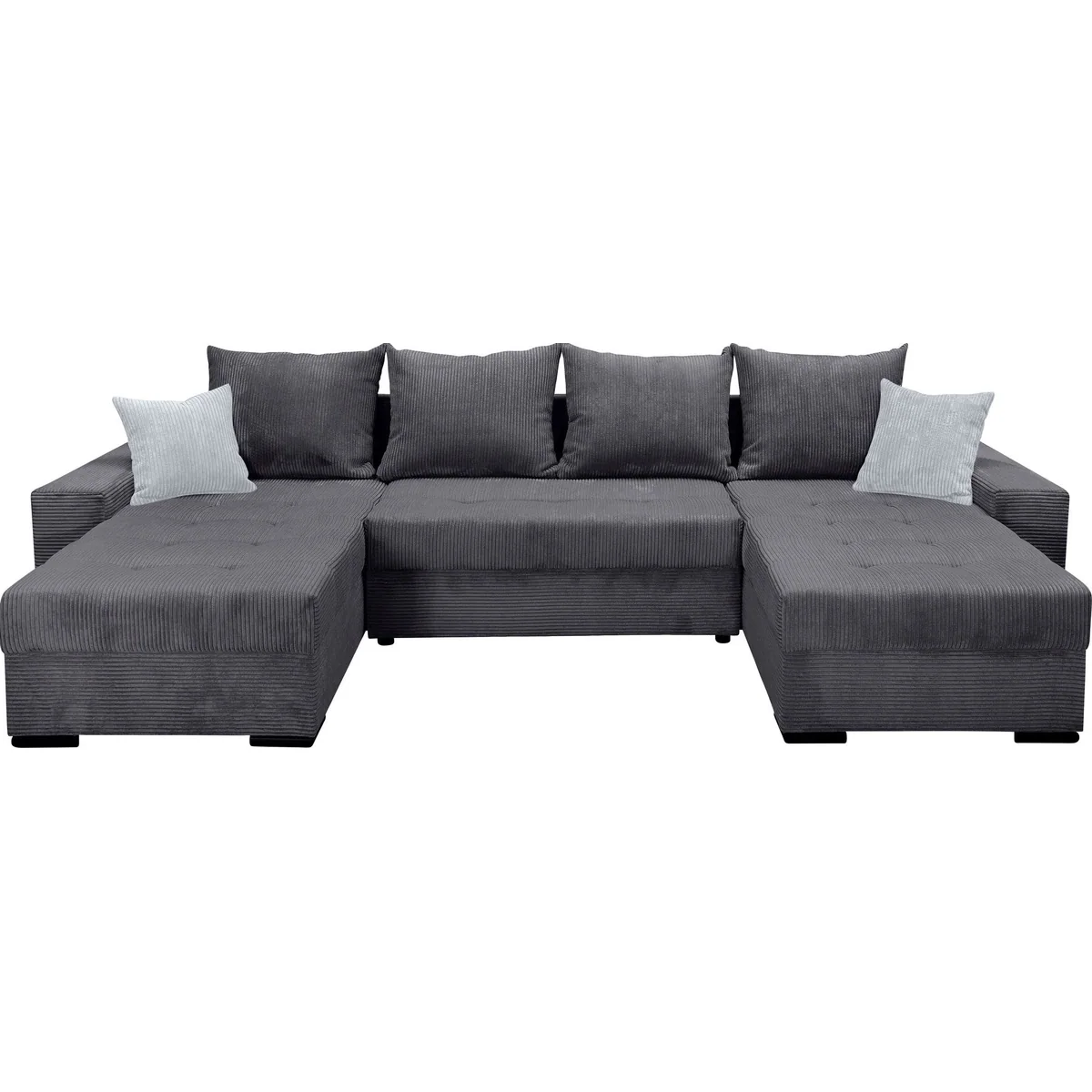 COLLECTION AB Wohnlandschaft Josy XL U-Form, Federkern, Schlaffunktion, Bettkasten 2