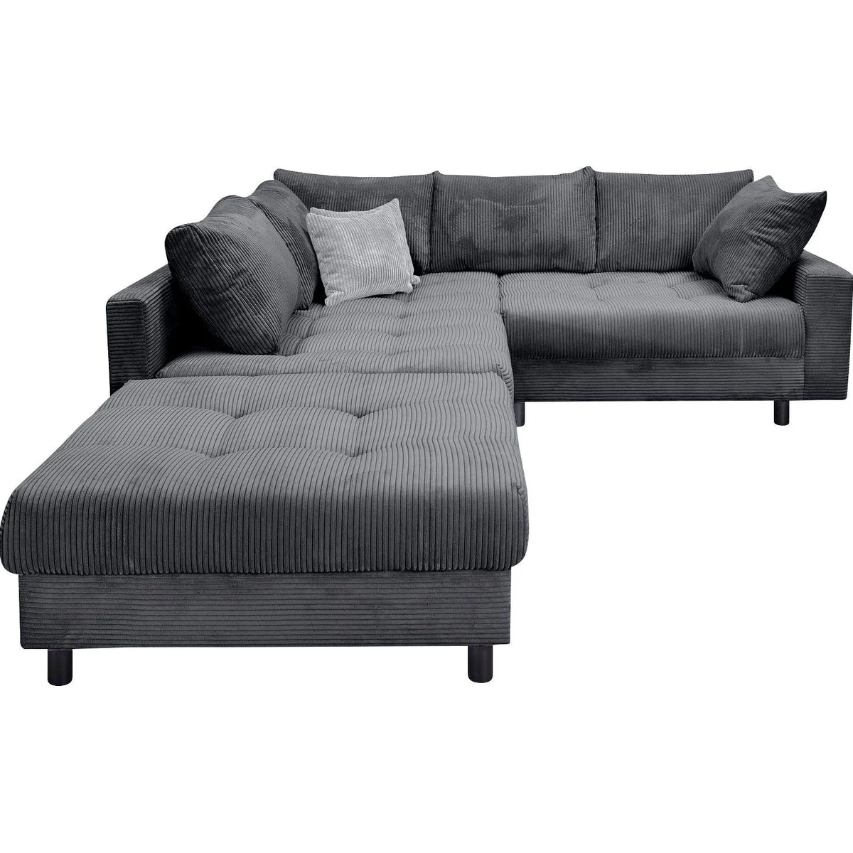 COLLECTION AB Ecksofa Toni L-Form, Federkern, XXL-Liegefläche 178x190 cm — Komfort & Stil vereint 2
