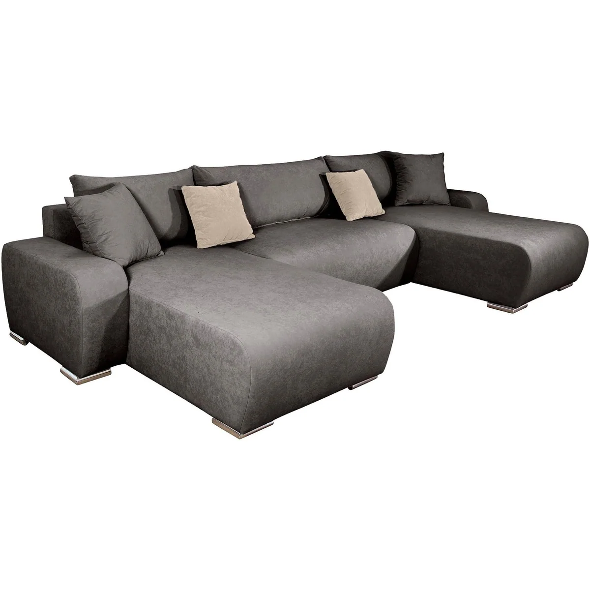 COLLECTION AB Wohnlandschaft Paola U-Form, multifunktional mit Schlaffunktion und Bettkasten 5