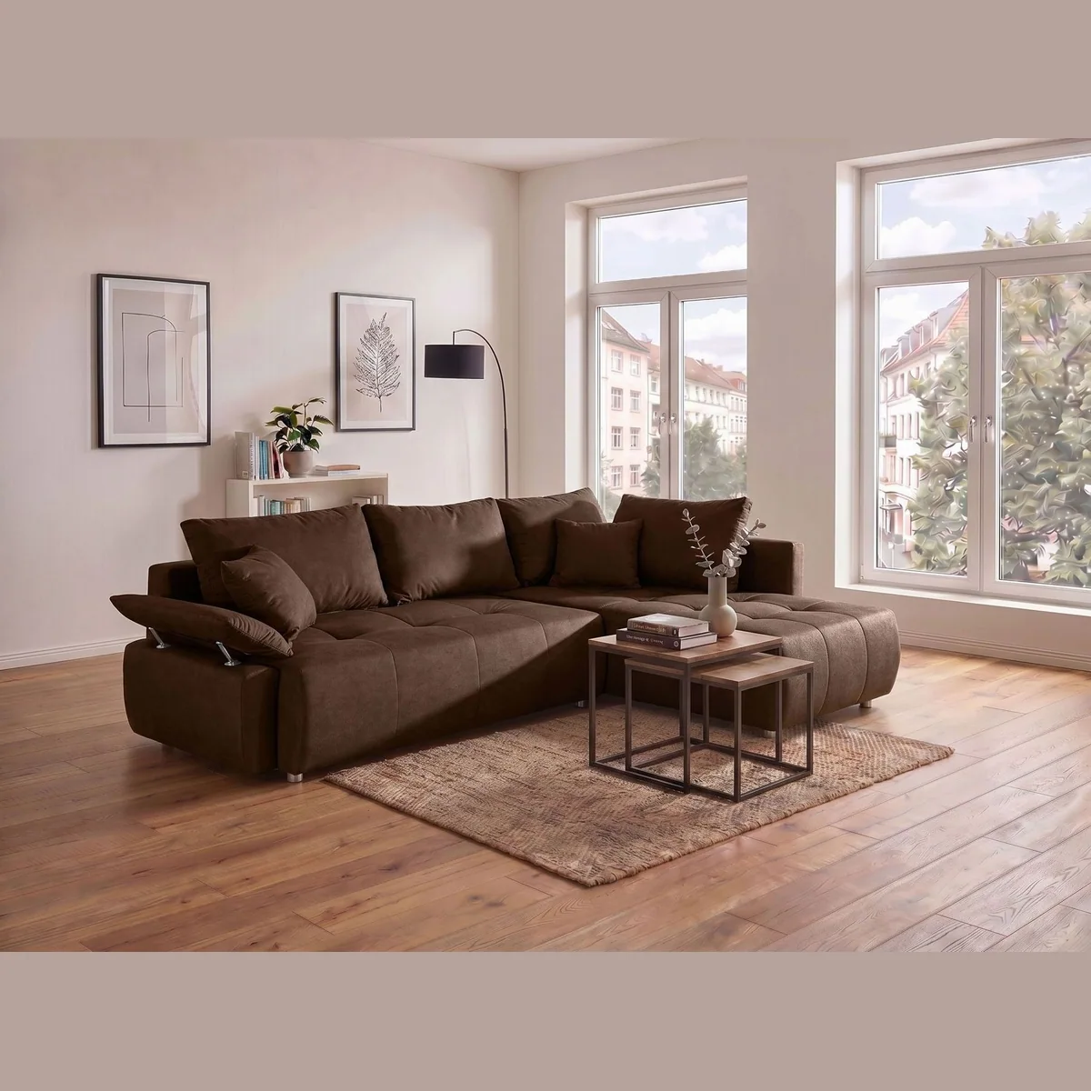 COLLECTION AB Ecksofa Funtastic L-Form, Schlaffunktion & Bettkasten, vielseitig einsetzbar