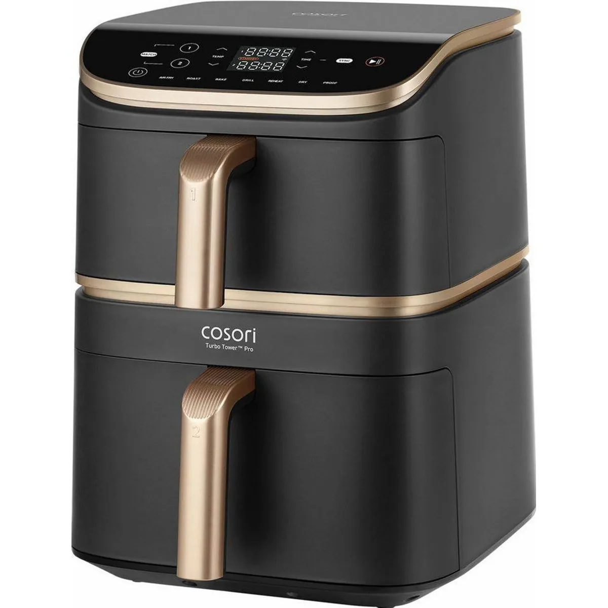 Cosori Turbo Tower Pro Heißluftfritteuse, 10,8 L, DualBlaze-Technologie, WLAN-Steuerung 3