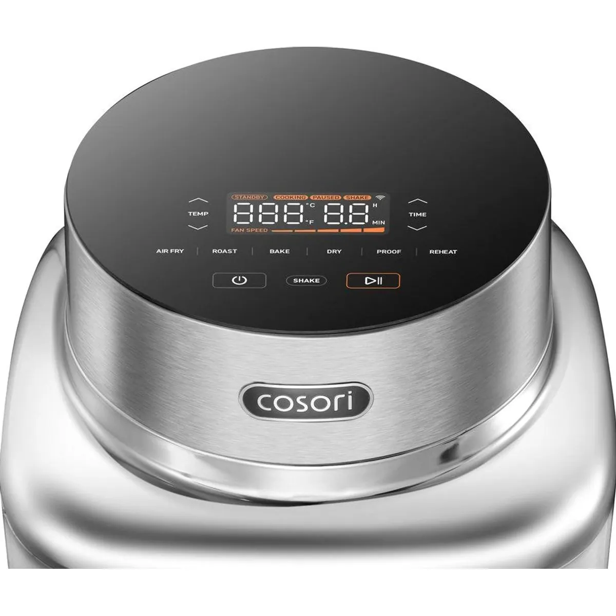 Cosori ICONIC Heißluftfritteuse CAF-SE601S-CEU, 6,2 L, Edelstahl, 1725 W 5