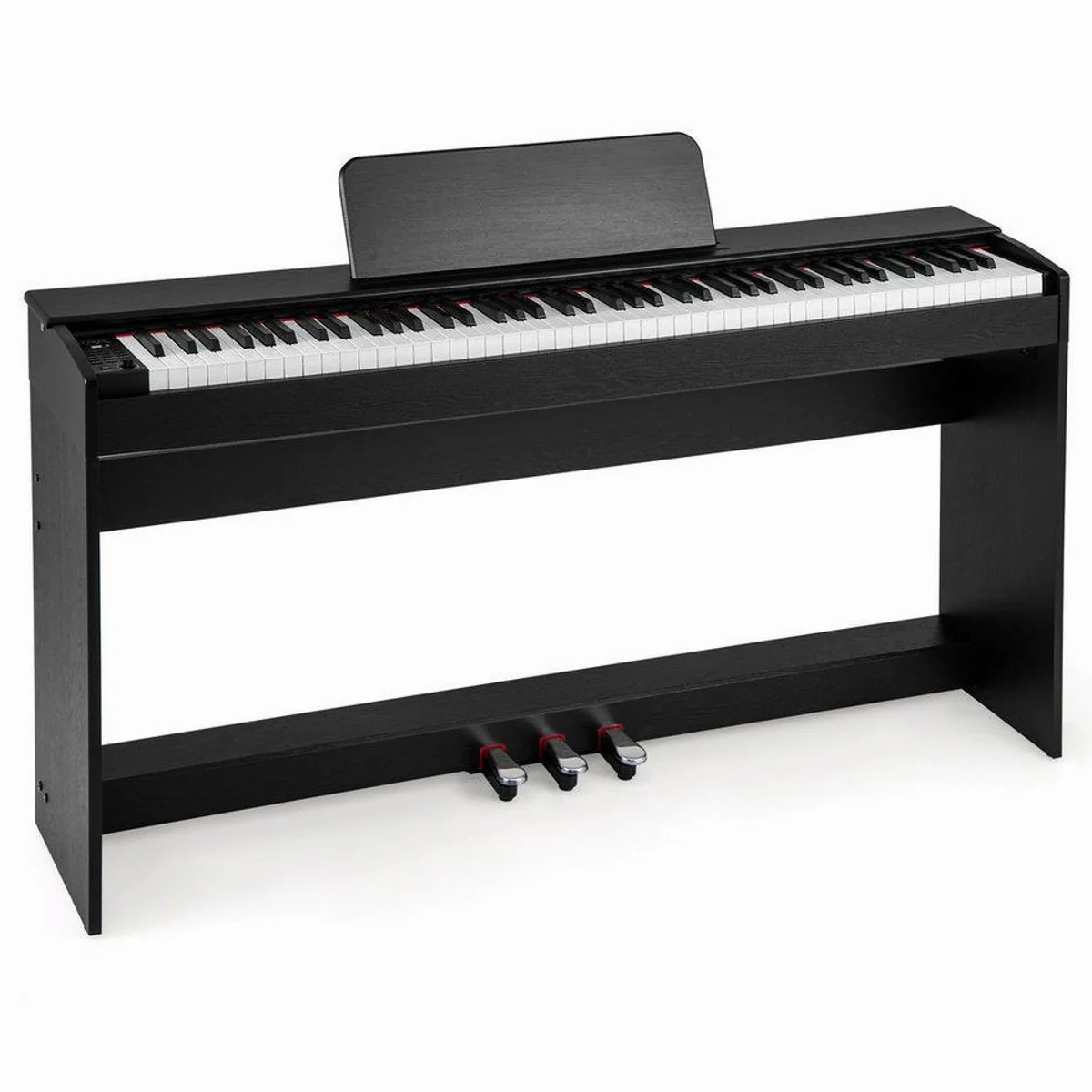 COSTWAY Digital Piano, 88-Tasten E-Piano mit Möbelständer, authentisches Spielerlebnis