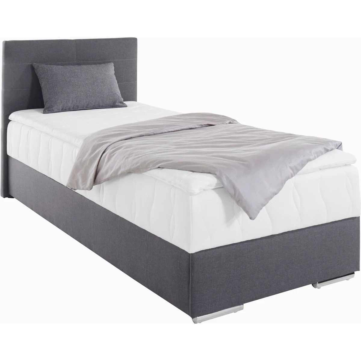 COTTA Boxbett Tom, komfortables Design, Bettkasten & Topper inklusive 2