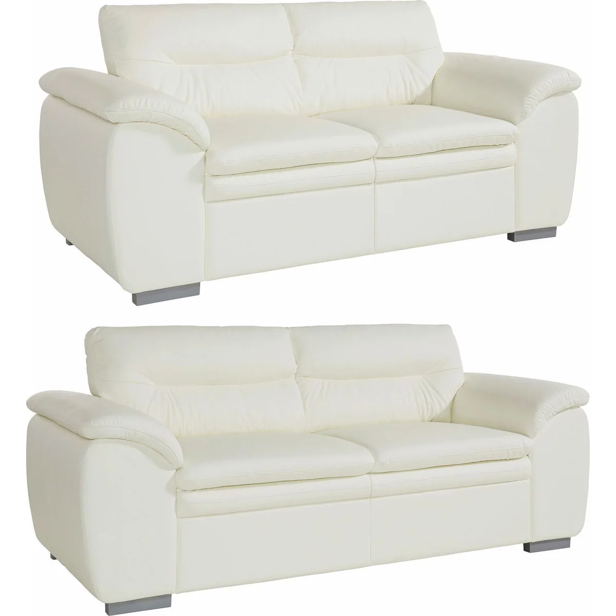 COTTA Polstergarnitur Leandra, 2-Sitzer & 2,5-Sitzer Set, elegantes Design & hoher Komfort 3