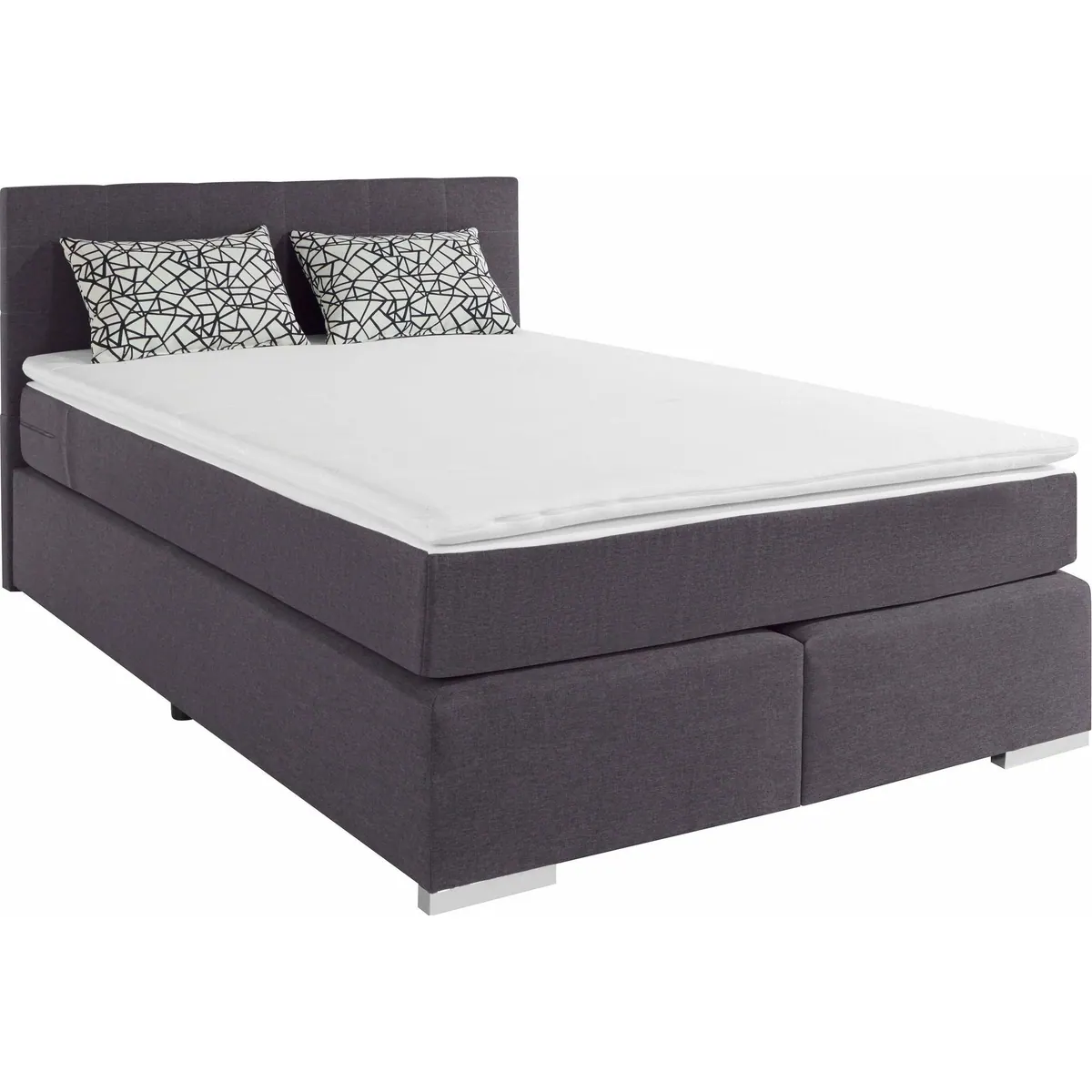 COTTA Boxspringbett Simba, inkl. Taschenfederkernmatratze und Komforttopper — modernes Design, individuelle Größen, hoher Schlafkomfort 2