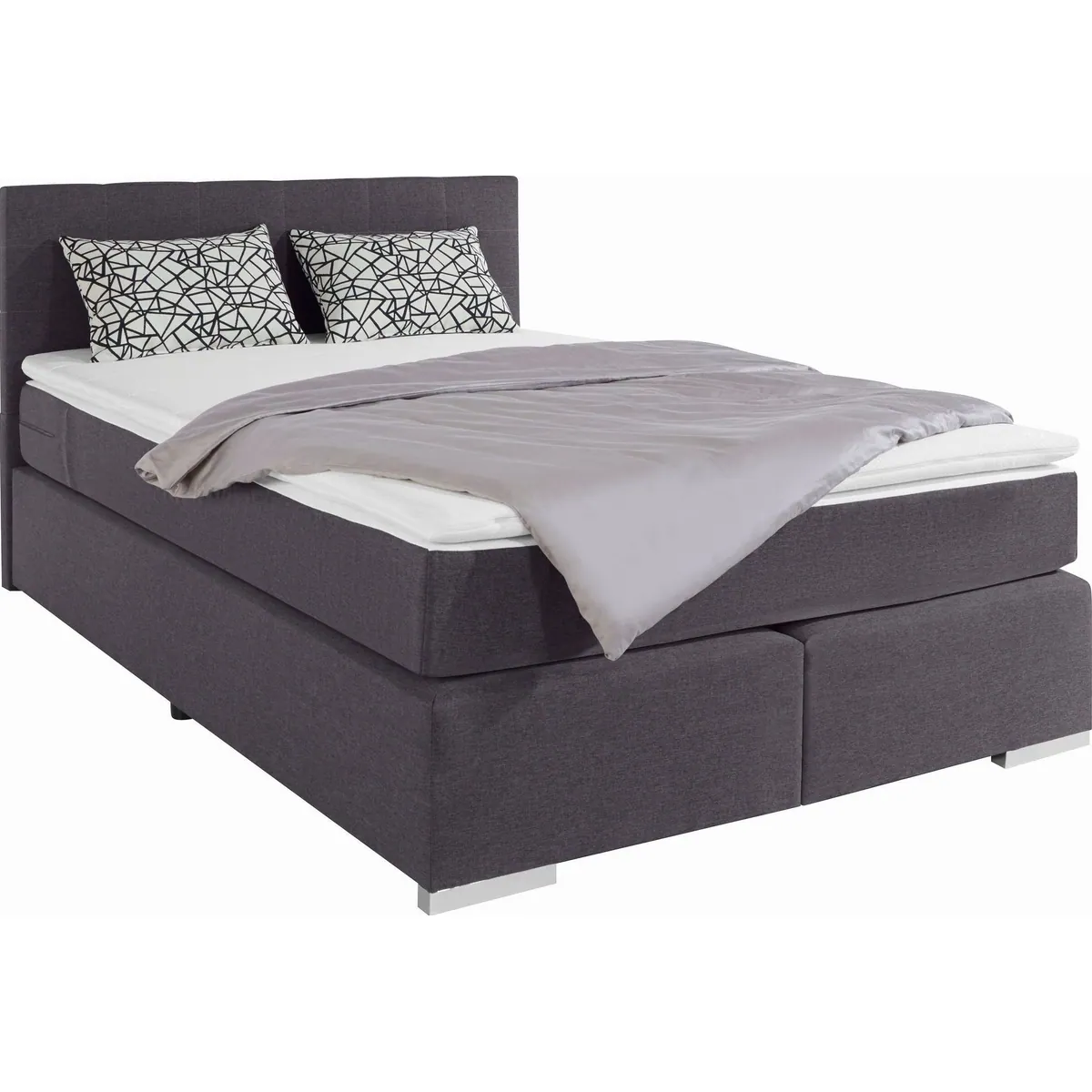 COTTA Boxspringbett Simba, inkl. Taschenfederkernmatratze und Komforttopper — modernes Design, individuelle Größen, hoher Schlafkomfort 3