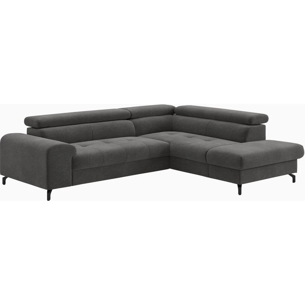 COTTA Ecksofa Aura L-Form, 260 cm, Schlaffunktion, inkl. Bettkasten 3