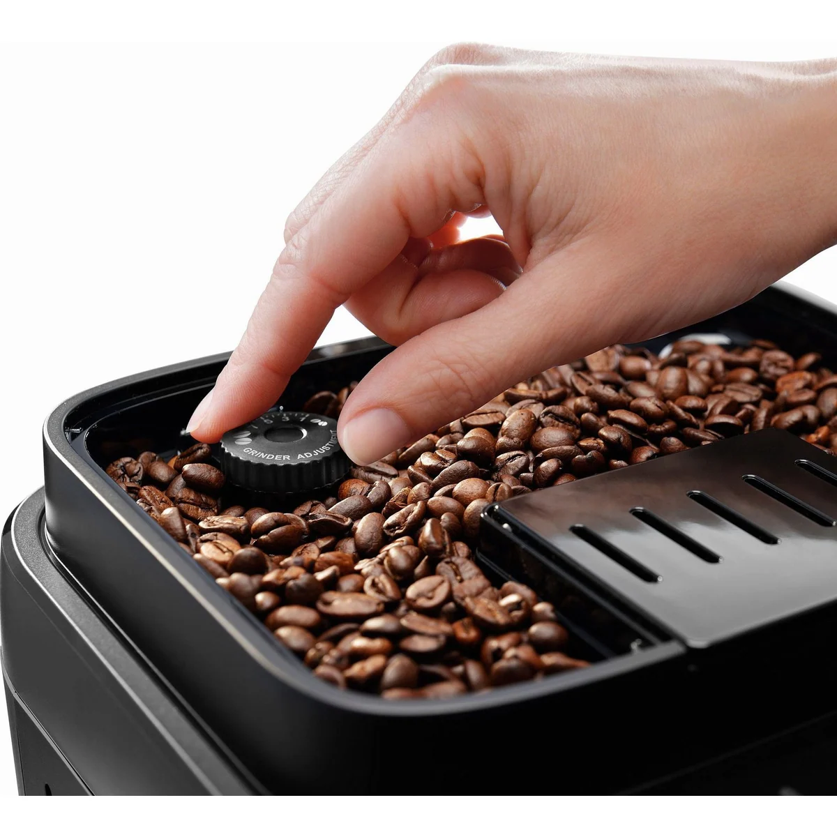 De'Longhi Magnifica Evo ECAM290.61.SB, 5 Kaffeerezepte, automatisierte Reinigung, LatteCrema System 4