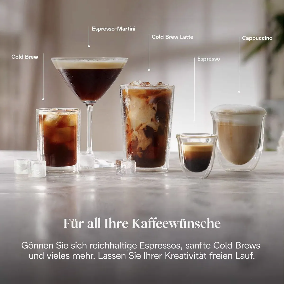 De'Longhi Dedica Duo EC890.WI, Espresso & Cold Brew, 15 Bar Druck 4