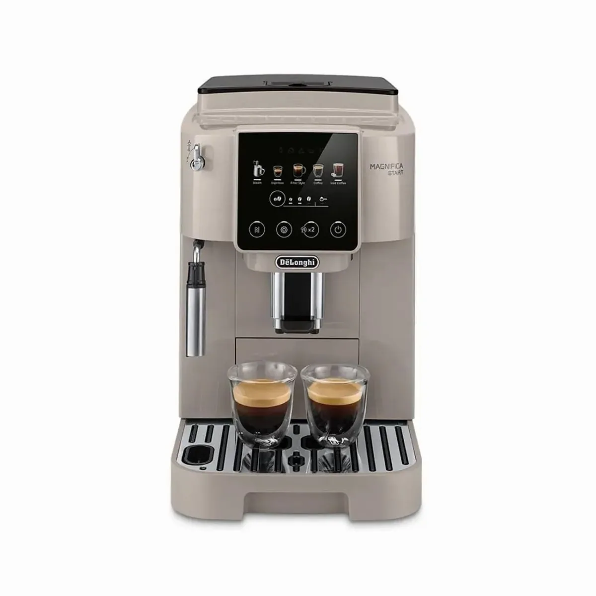 De'Longhi Magnifica Start Pop ECAM220.50.BG, 5 Rezepte, Milchschaumdüse, intuitives Touch-Bedienfeld 3