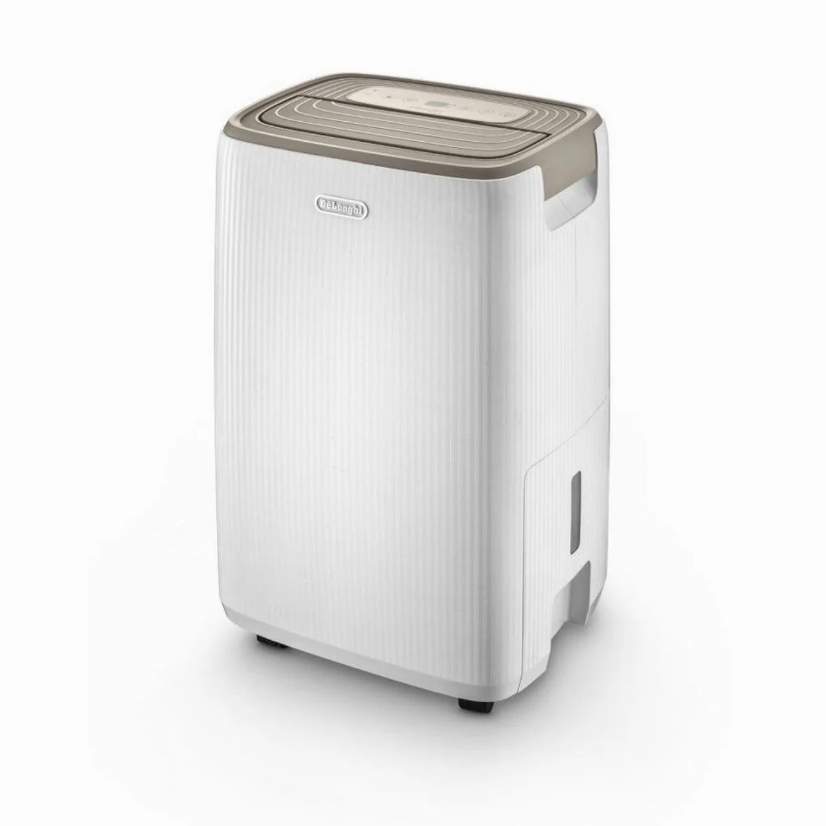 De'Longhi Pinguino DEP214WH Luftentfeuchter, 20 l/Tag Entfeuchtungsleistung, geräuscharm, modernes Design