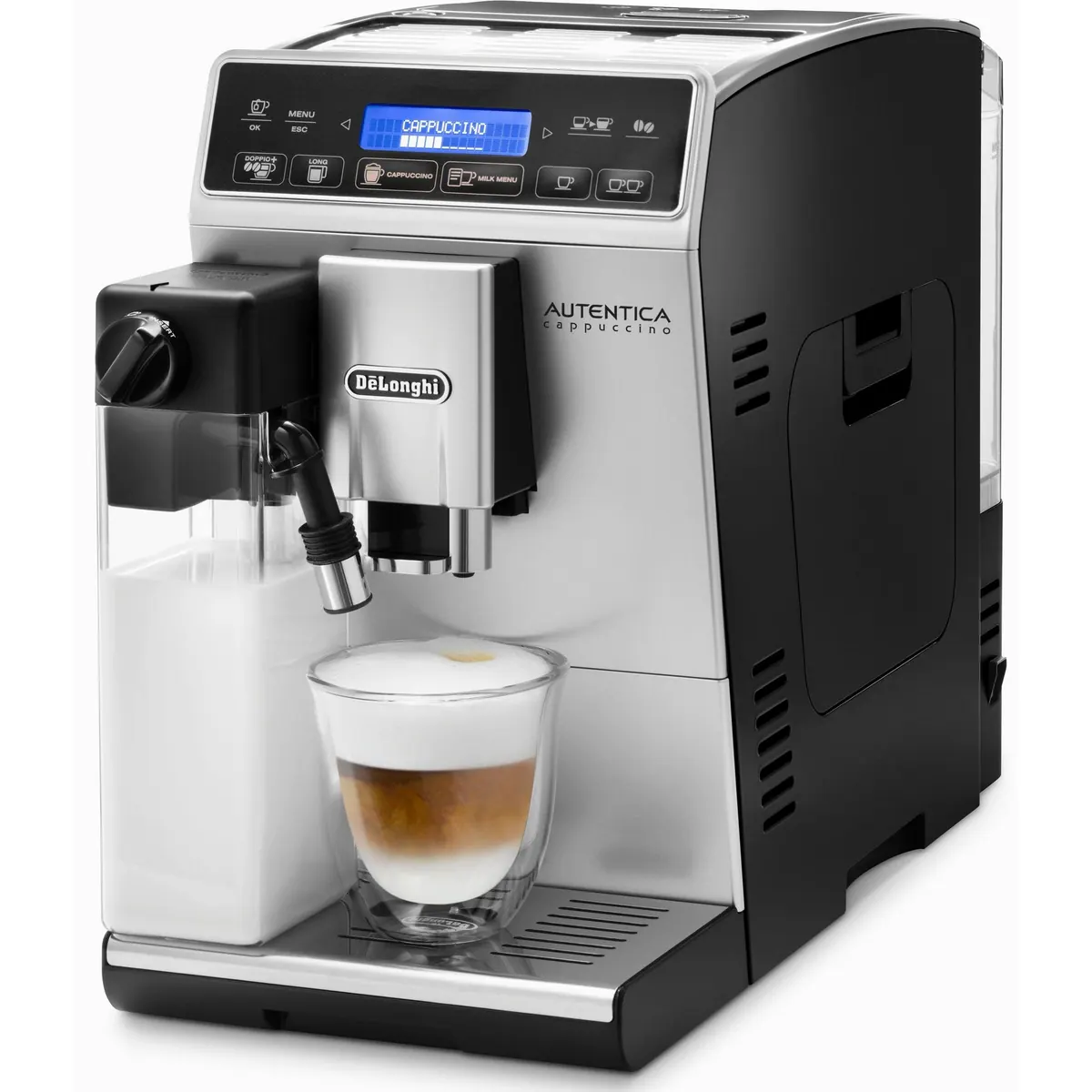 De'Longhi Autentica Cappuccino ETAM 29.660.SB, kompakt, vielseitig, intuitiv