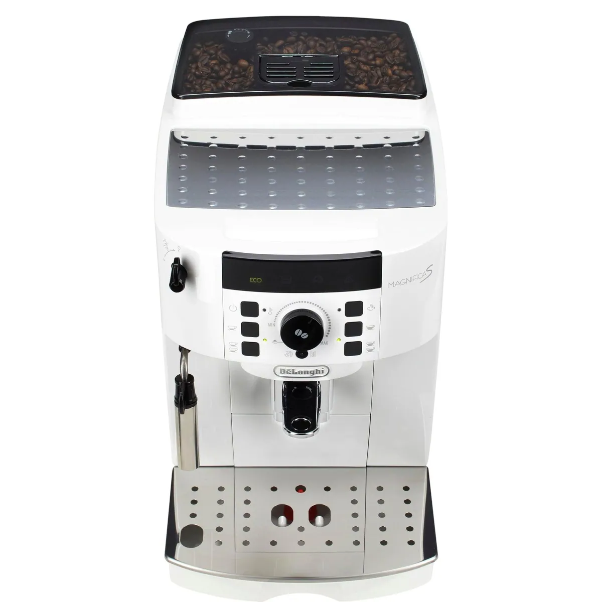 De'Longhi Kaffeevollautomat Magnifica S ECAM21.118.W, Barista-Milchaufschäumer, 15 Bar Pumpendruck 4