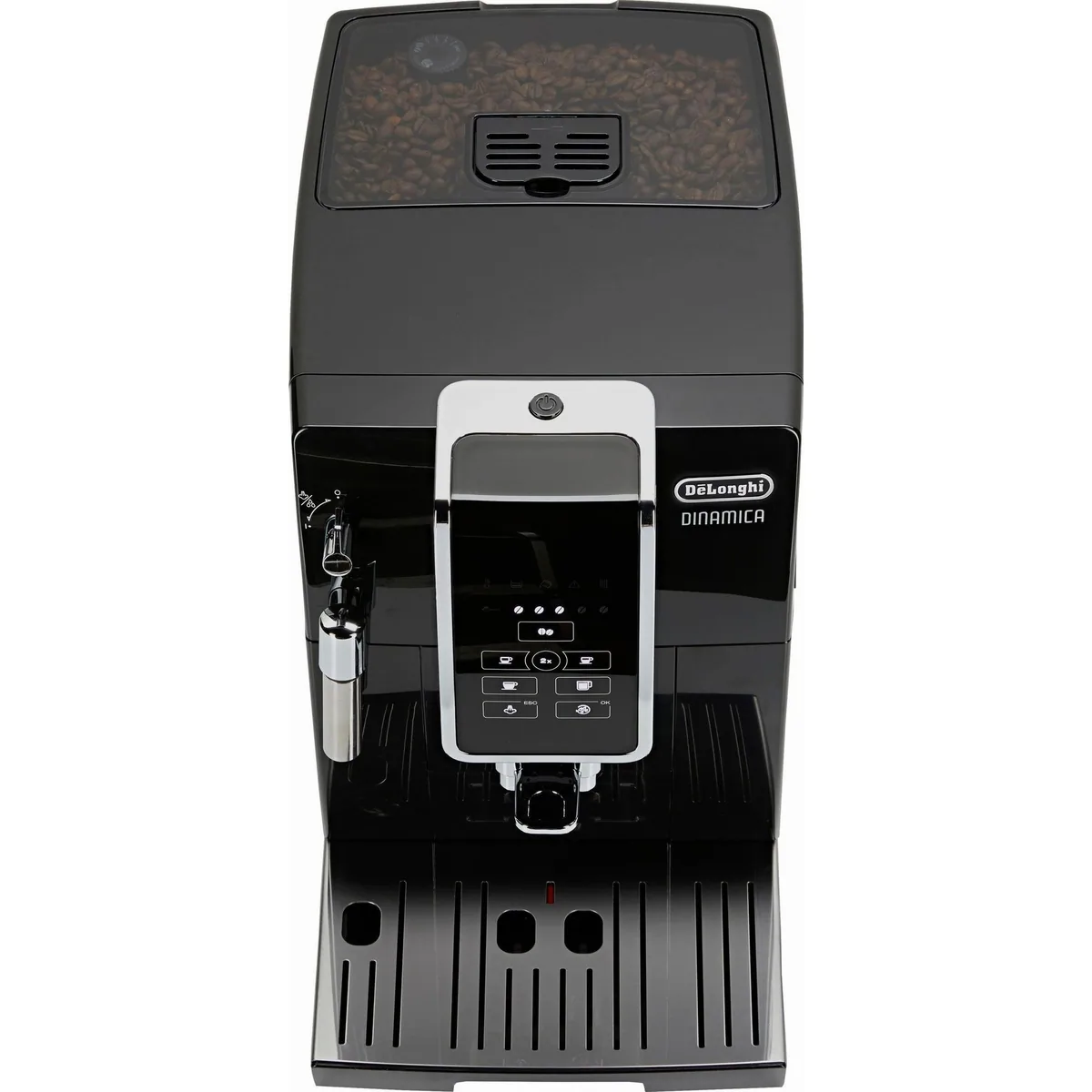 De'Longhi Dinamica ECAM358.15.B Kaffeevollautomat, Long Coffee Funktion, kompakt & leistungsstark 5