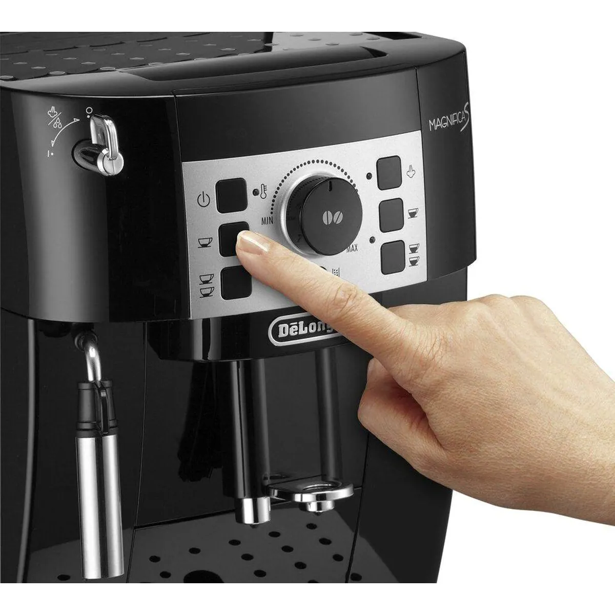 De'Longhi ECAM 20.116.B Kaffeevollautomat, vielseitige Kaffeestärken, herausnehmbare Brühgruppe 3