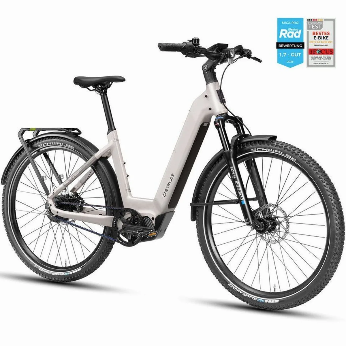 DERUIZ Mica Pro E-Bike, 110 Nm Antrieb, 180 km Reichweite, 720 Wh Akku