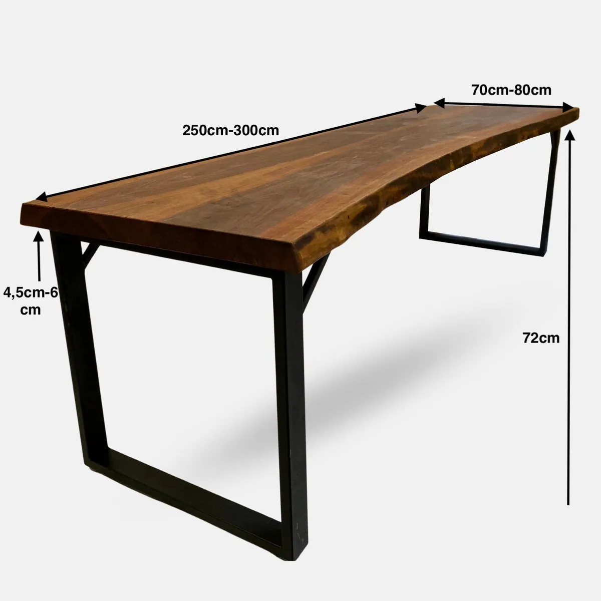 designs4yourhome Esstisch München, Massivholz, individuelle Größenwahl, pflegeleichte Oberfläche 4