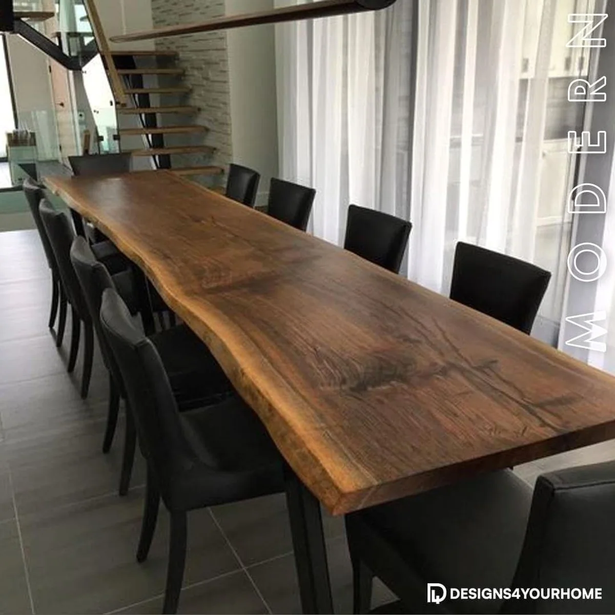 designs4yourhome Esstisch München, Massivholz, individuelle Größenwahl, pflegeleichte Oberfläche 5