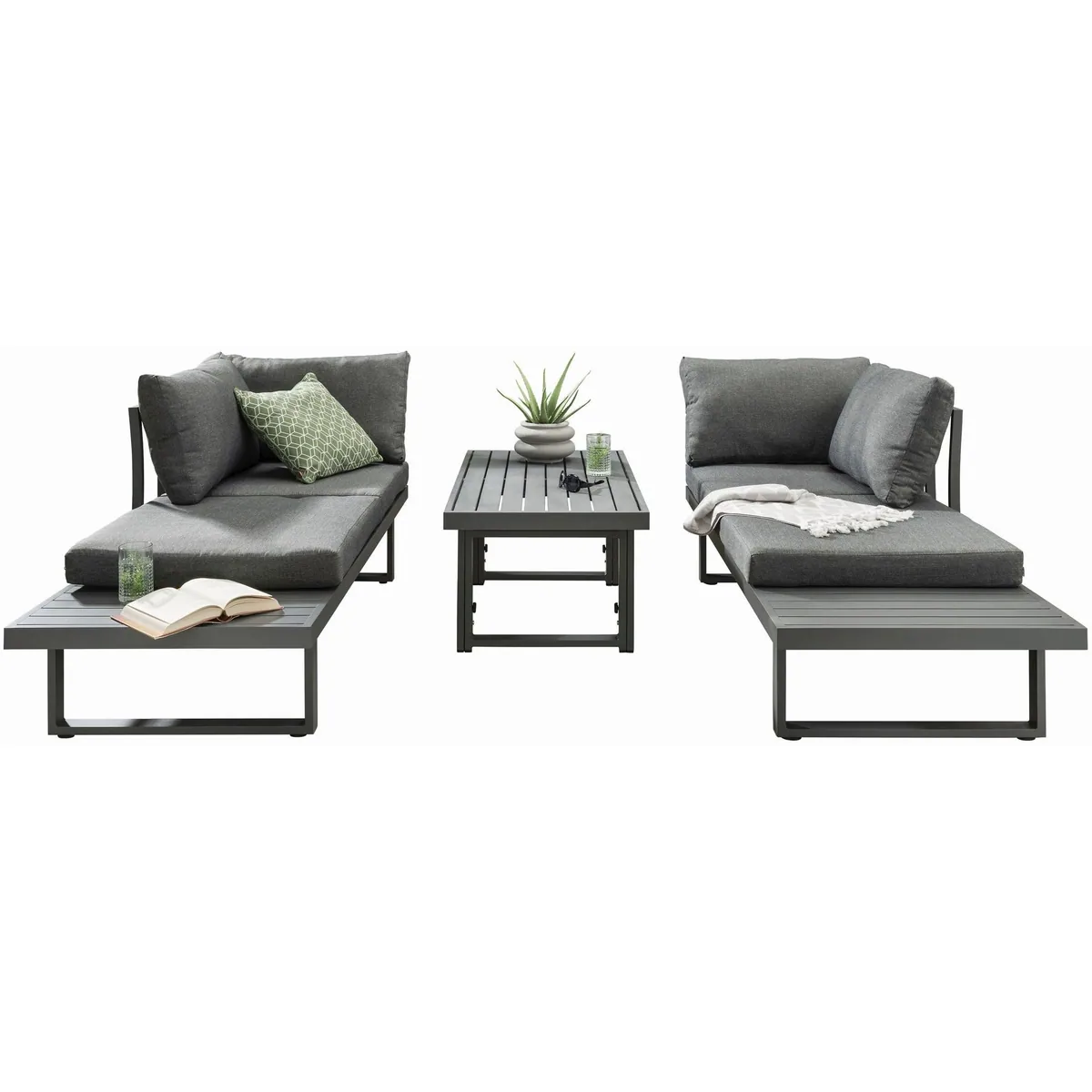 Destiny Gartenlounge-Set SEA POINT, stilvolles 15-teiliges Loungeset 3