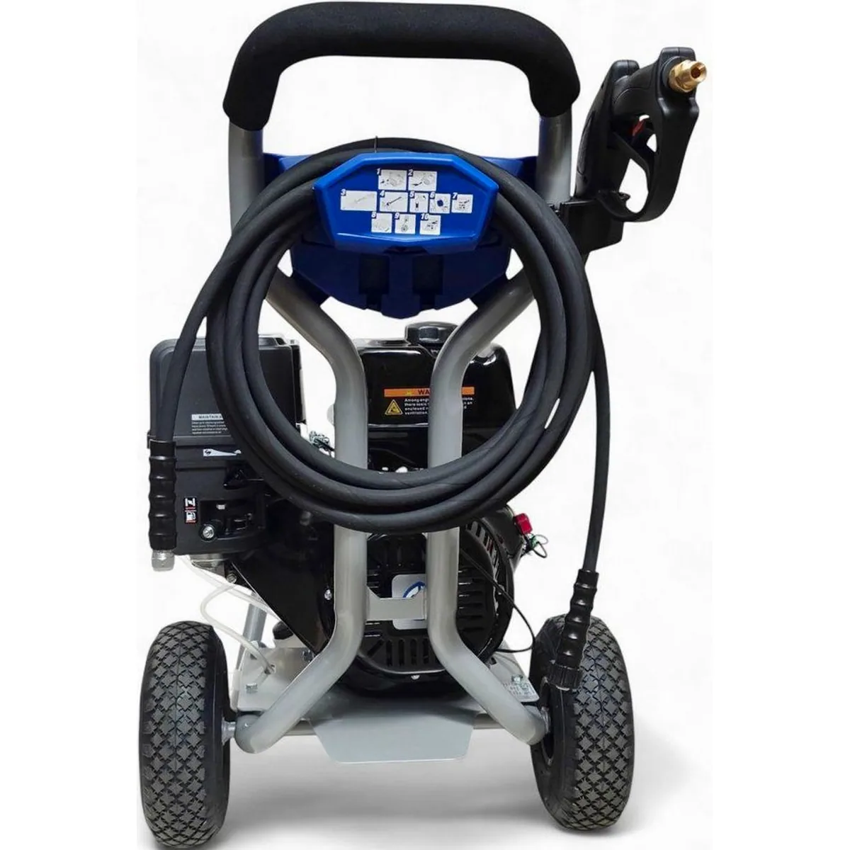 DeTec Hochdruckreiniger Benzin 11PS, 280 Bar Druck, 960 l/h Fördermenge 4