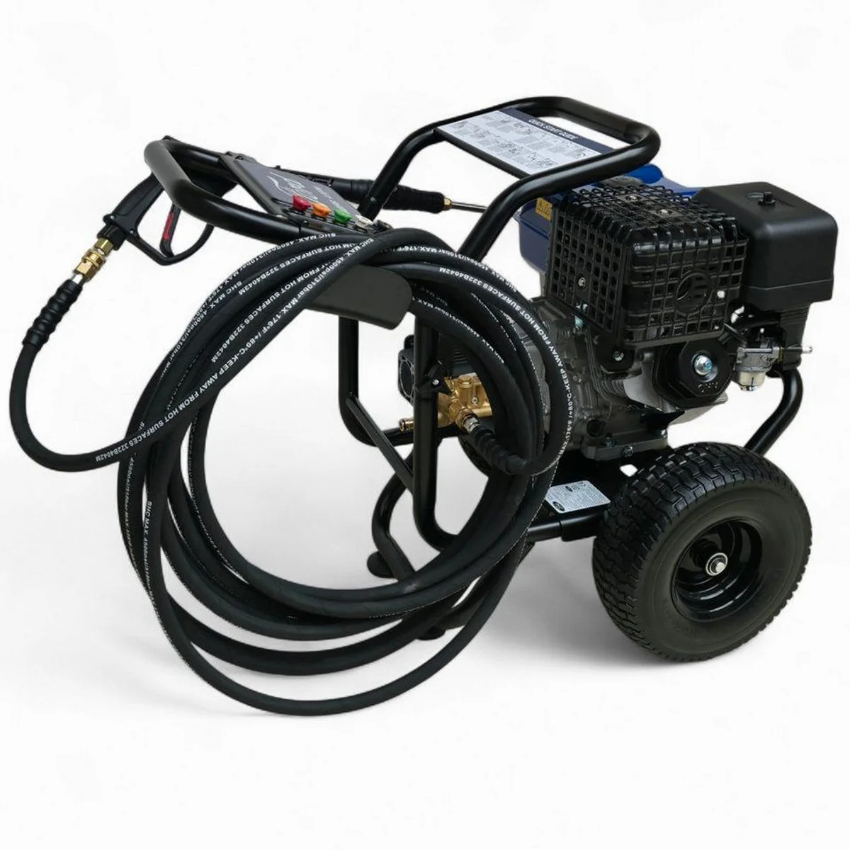 DeTec Hochdruckreiniger Ford Benzin 13PS, leistungsstarker 303 bar Druck, 15 m Schlauch 4