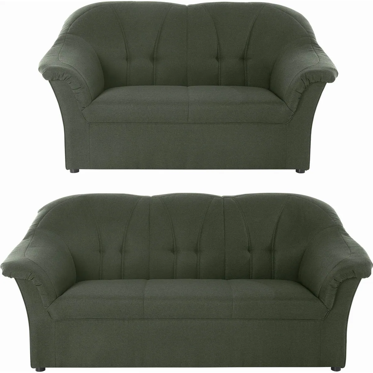 DOMO collection Polstergarnitur Pegnitz, elegantes Design, optimaler Komfort, vielseitige Farben