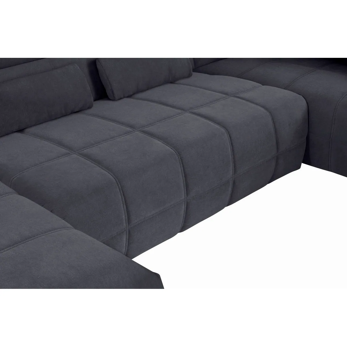 DOMO collection Wohnlandschaft Brandon, moderne Optik, flexible Sitztiefenverstellung, U-Form 4