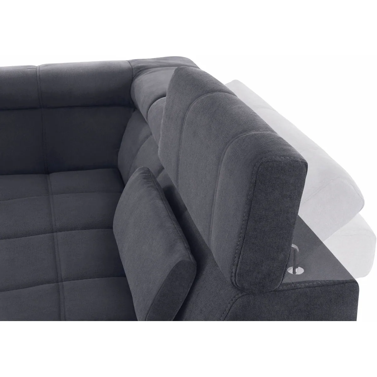DOMO collection Wohnlandschaft Brandon, moderne Optik, flexible Sitztiefenverstellung, U-Form 5