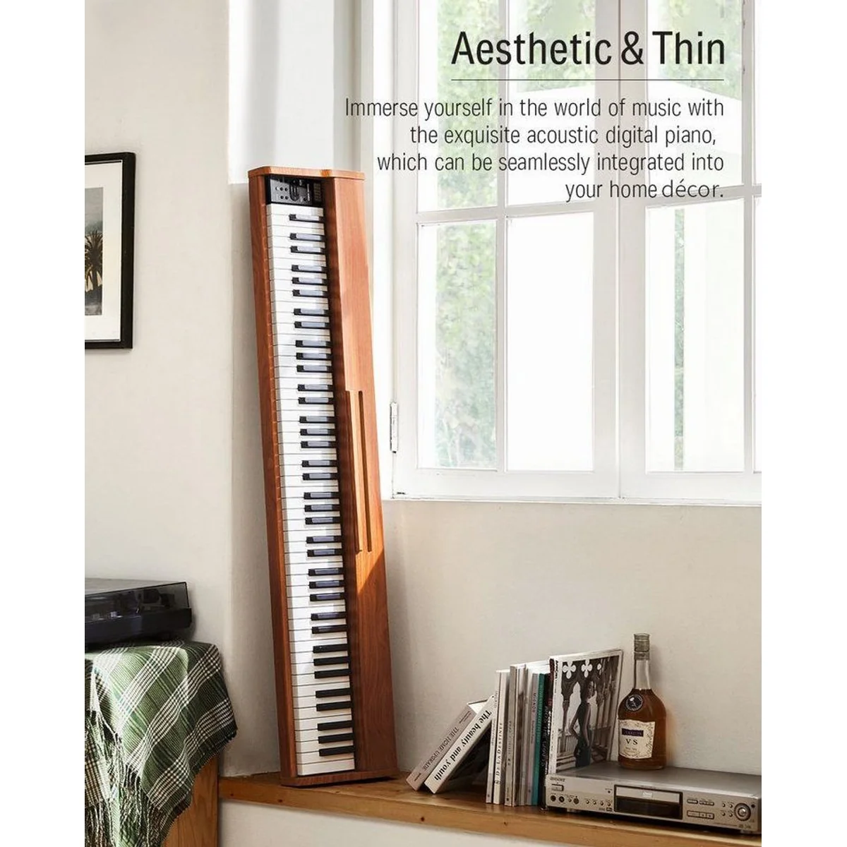 Donner DEP-1S Digitalpiano, 88 halbgewichtete Tasten, vielseitige Funktionen 3
