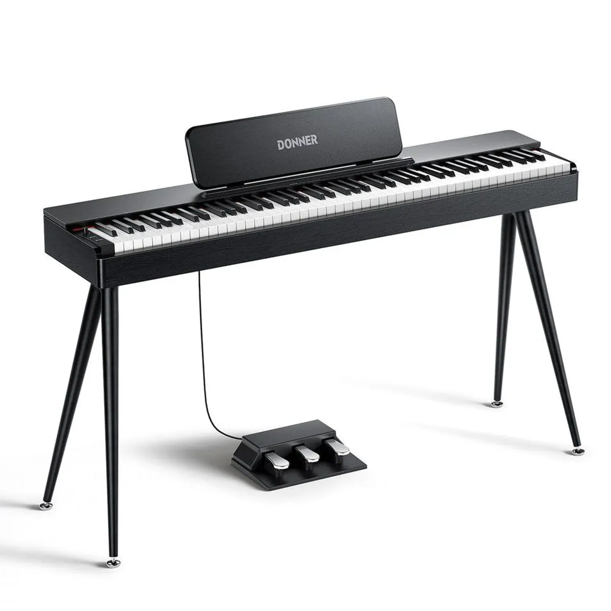 Donner OURA S100 Digitalpiano, 88 gewichtete Tasten, Bluetooth-Funktion, kompakte Bauweise