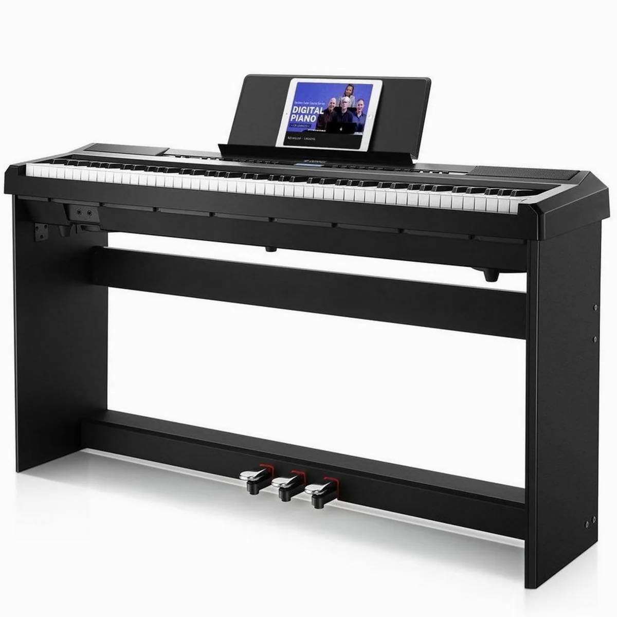 Donner DEP-20 Digitalpiano, 88 gewichtete Tasten, vielseitige Funktionen