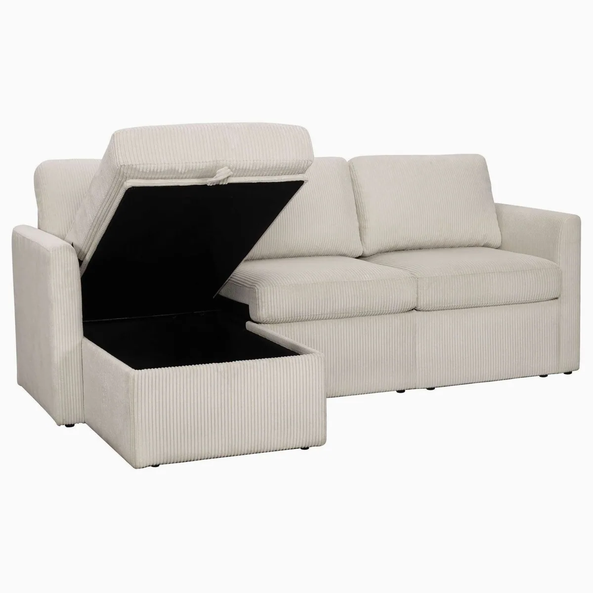Dorel Home Ecksofa NORDHUS, L-Form, 200 cm, flexibles Design mit Stauraum 5