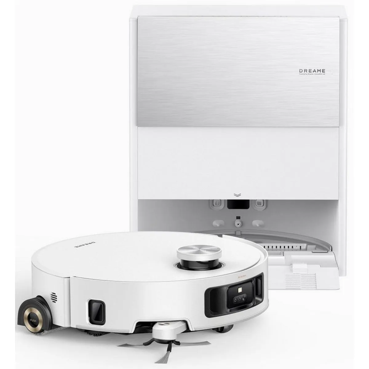 Dreame Aqua10 Roller, Nass-Trocken-Saugroboter mit Wischfunktion — starke Saugleistung, warmes Wischsystem, mühelose Hindernisüberwindung