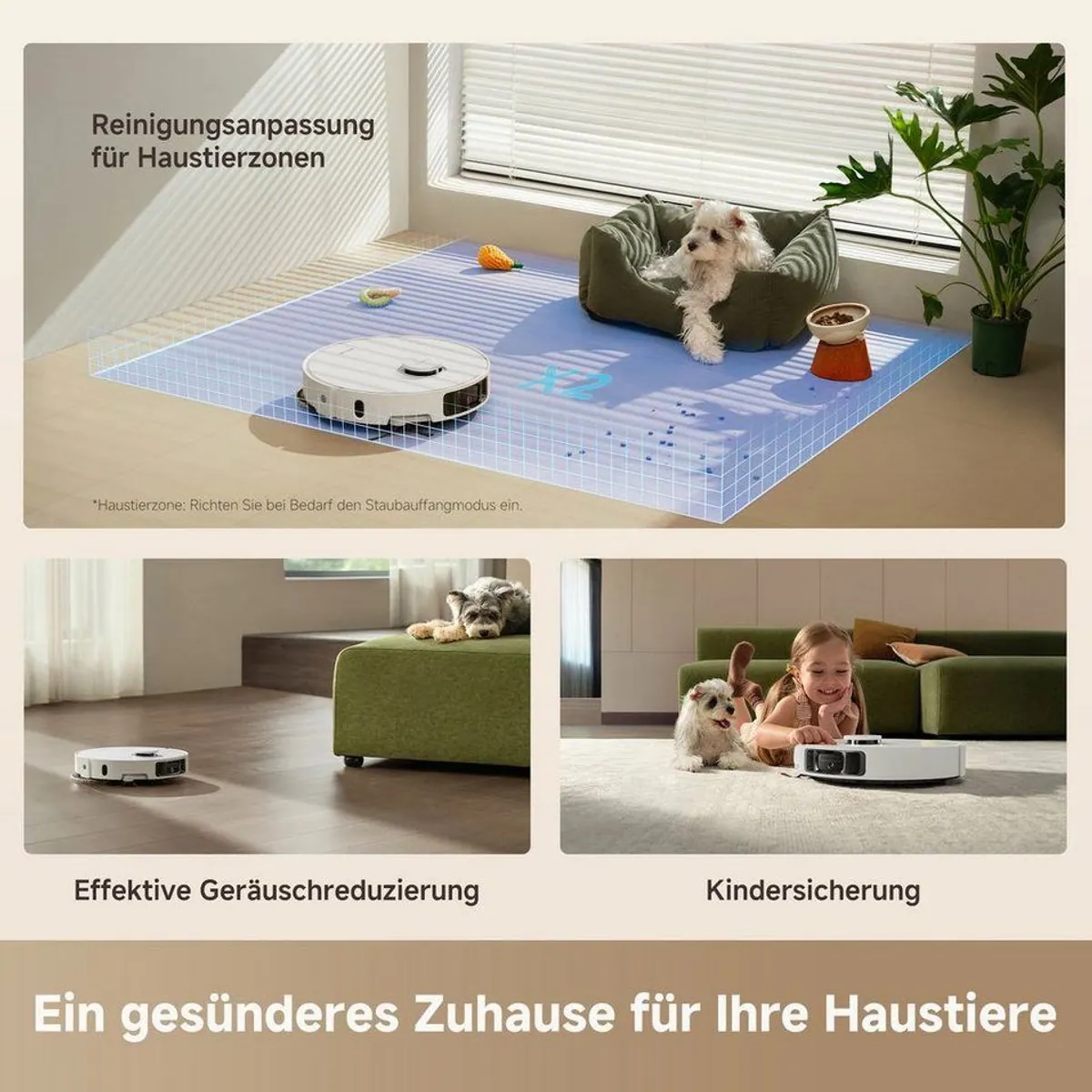 Dreame L10s Ultra Gen 3 Saugroboter, 25.000 Pa Saugleistung, Wischfunktion, App-Steuerung 2
