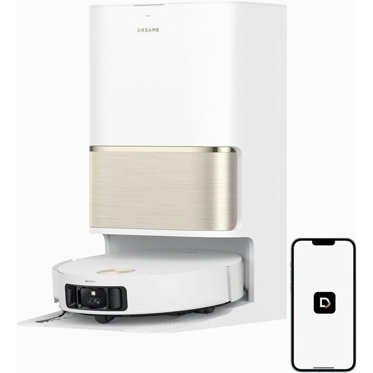 Dreame L50 Pro Ultra Saugroboter, 600 W, 19500 Pa Saugkraft, vollautomatische Basisstation