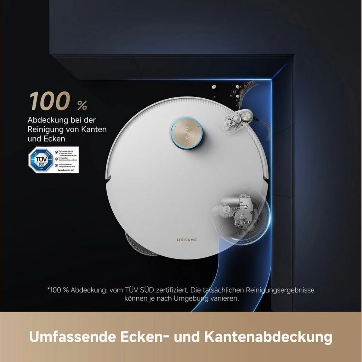 Dreame L50 Pro Ultra Saugroboter, 600 W, 19500 Pa Saugkraft, vollautomatische Basisstation 5