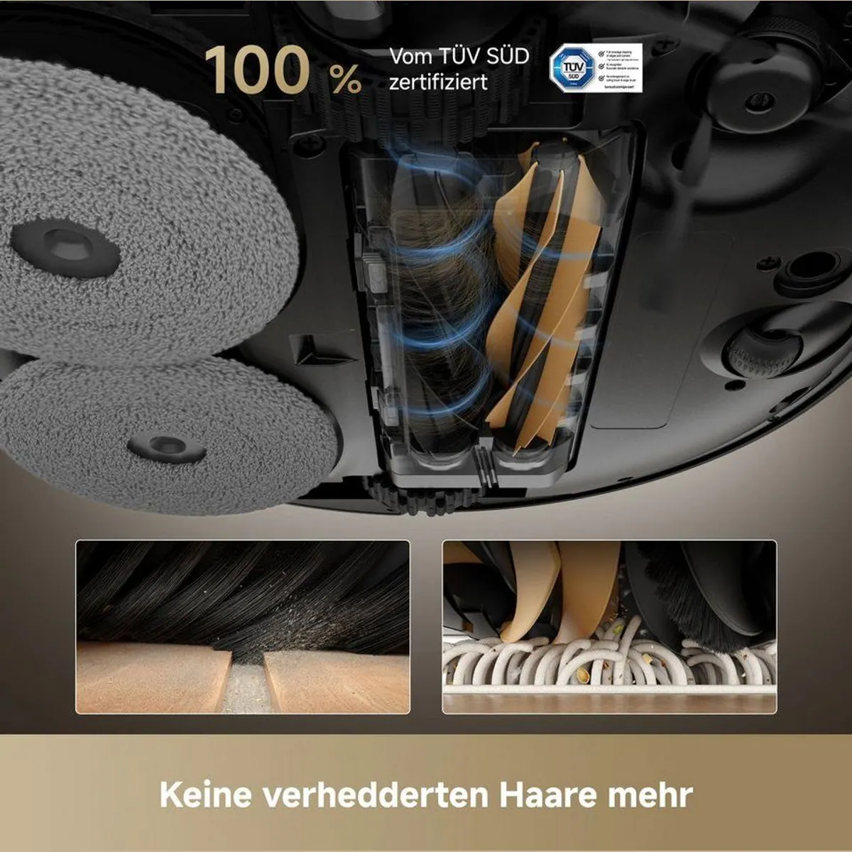 Dreame X50 Master Saugroboter, 20.000 Pa Saugkraft, smarte Navigation, kompakte Basisstation 5