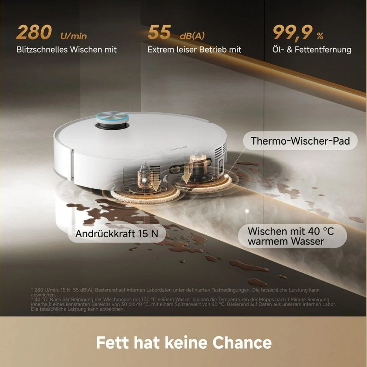 Dreame Saugroboter X60 Pro Ultra Complete, 600 W, selbstreinigend, All-in-One-Basisstation 4