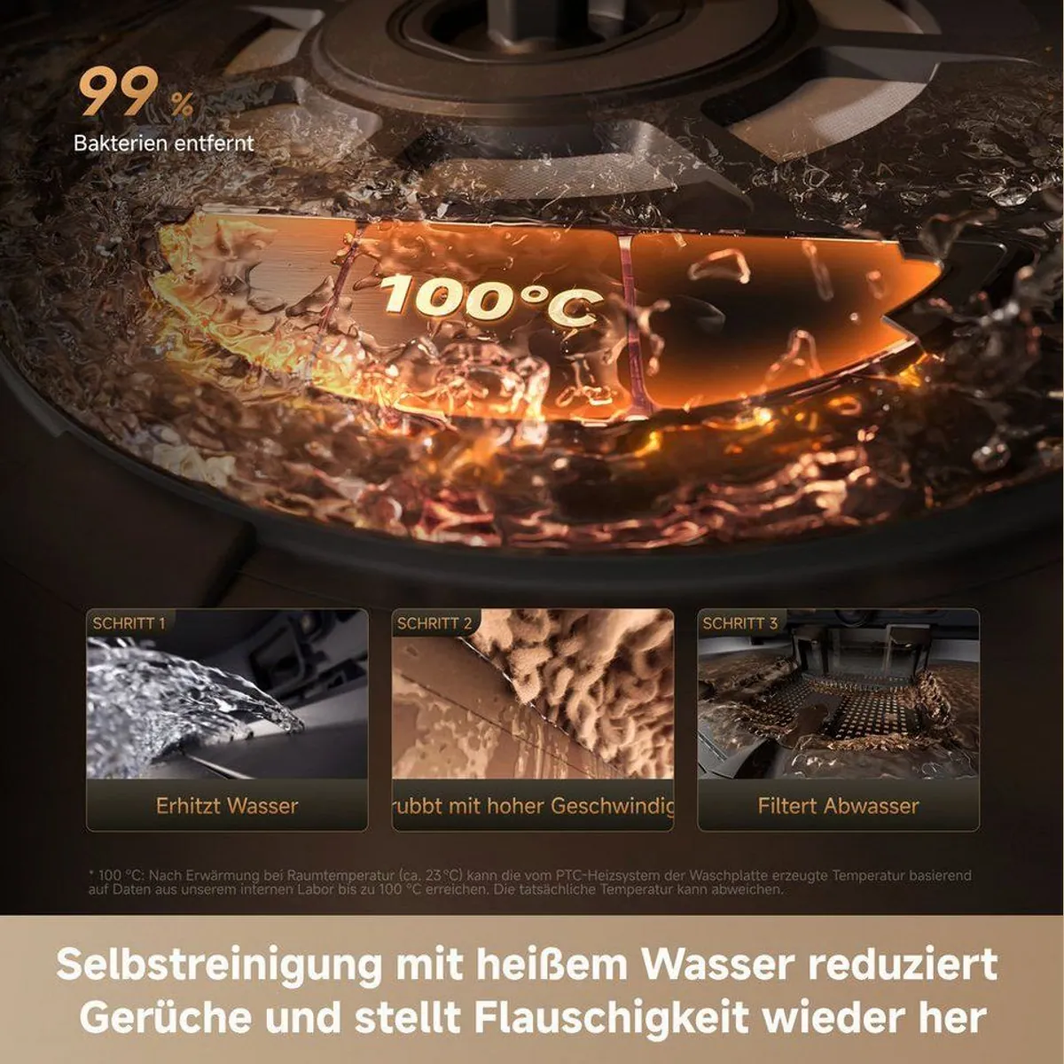 Dreame Saugroboter X60 Pro Ultra Complete, 600 W, selbstreinigend, All-in-One-Basisstation 5