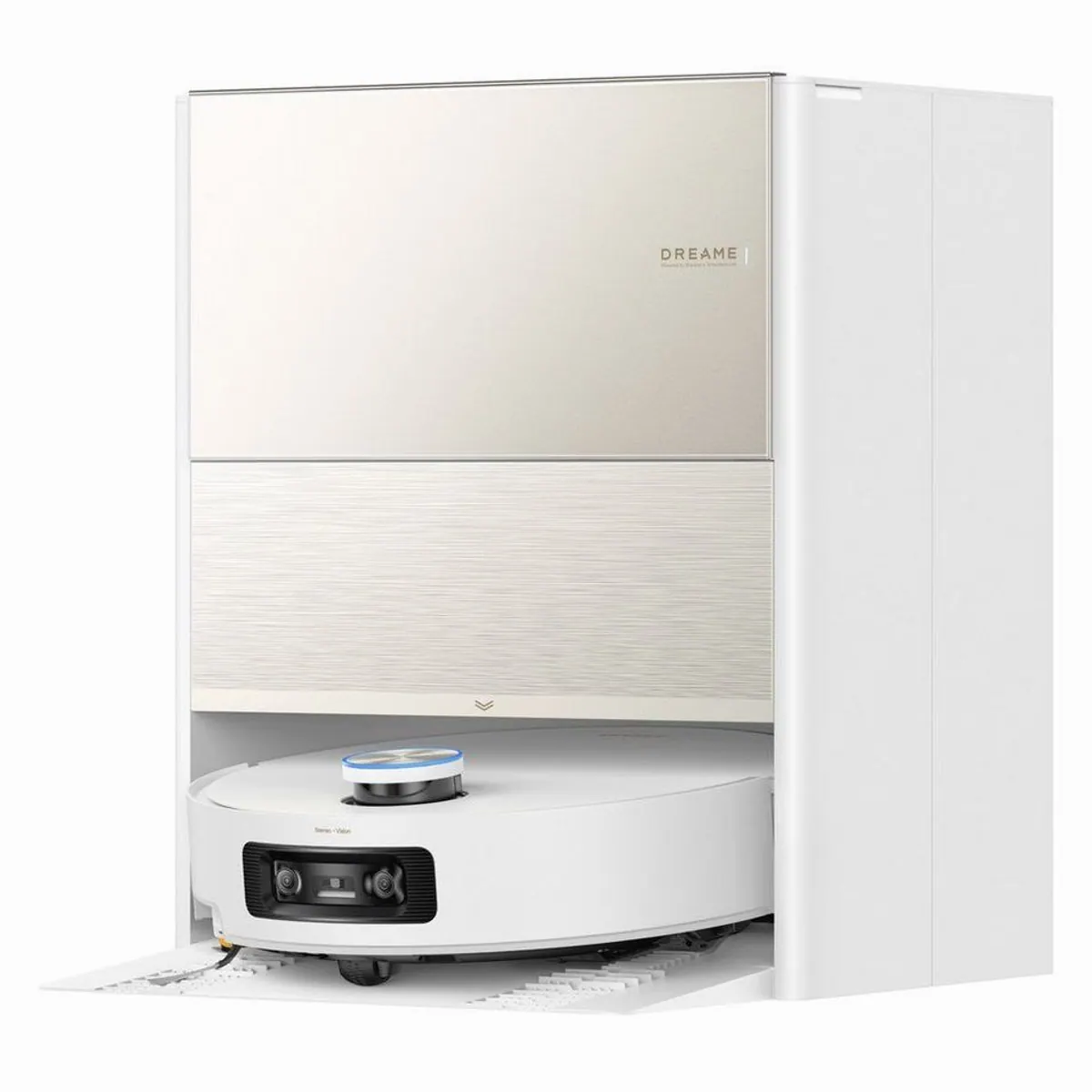 Dreame Aqua20 Pro Ultra Roller X, vollautomatische Absaugstation, App-Steuerung, starke Saugleistung