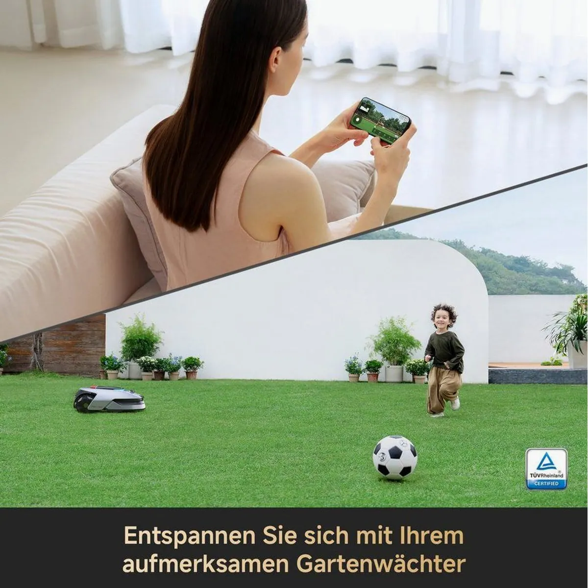 Dreame Roboticmower A2, 1200 m² Rasenfläche, KI-Kamera, Kantenschnittsystem 5