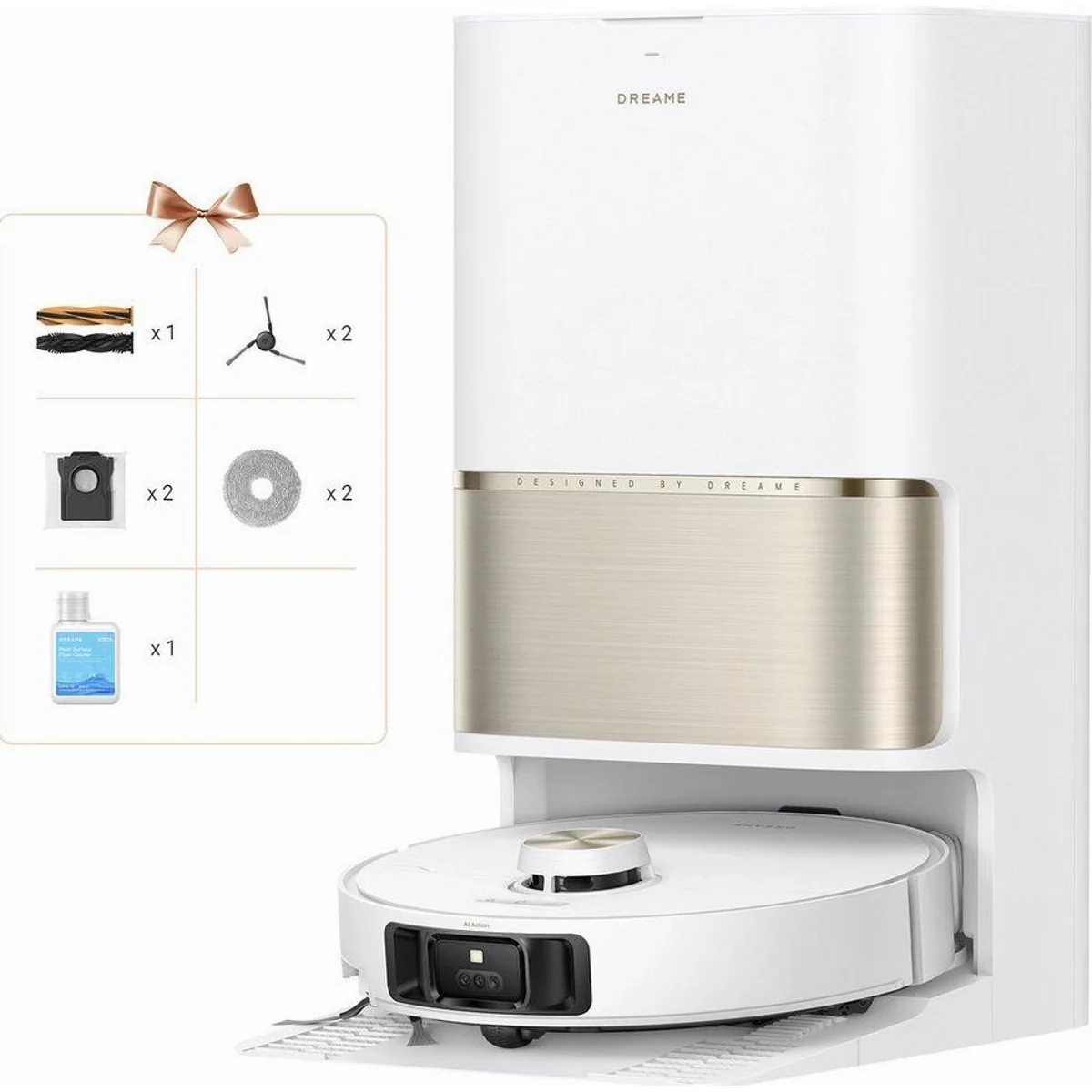 Dreame Saugroboter L50s Pro Ultra, 600 W, beutellos, App-Steuerung