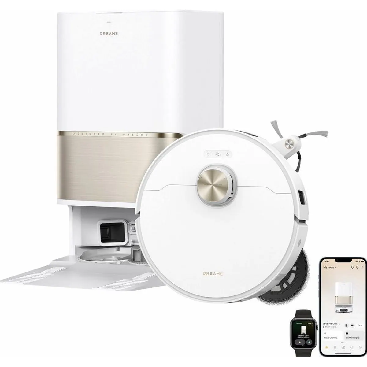 Dreame Saugroboter L50s Pro Ultra, 600 W, beutellos, App-Steuerung 2
