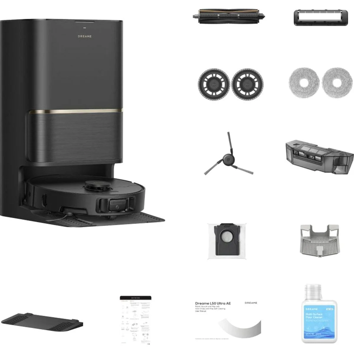 Dreame Saugroboter L50 Ultra AE, 600 W, beutellos, App-Steuerung