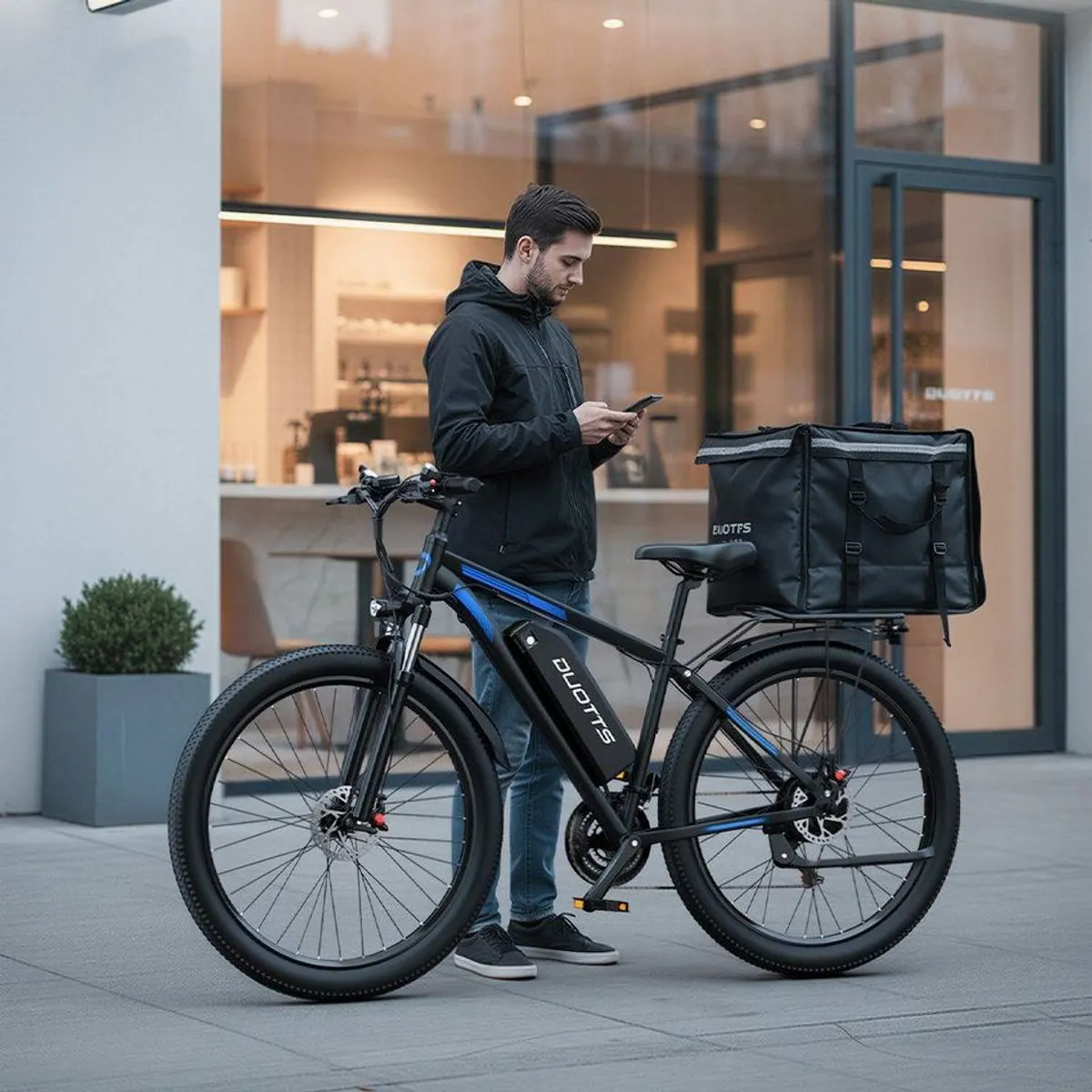 DUOTTS C29-L E-Bike, 250W Motor, 110 km Reichweite, Shimano 21-Gang-Schaltung 2