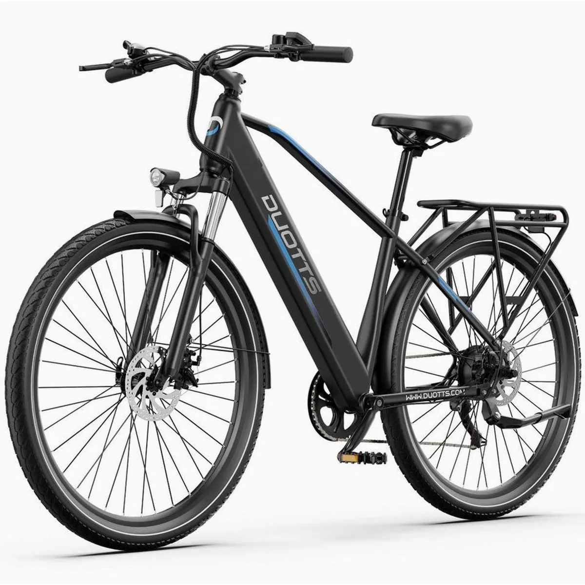 DUOTTS C29 Lite E-Bike, 90 km Reichweite, 250W Motor, 7-Gang-Schaltung