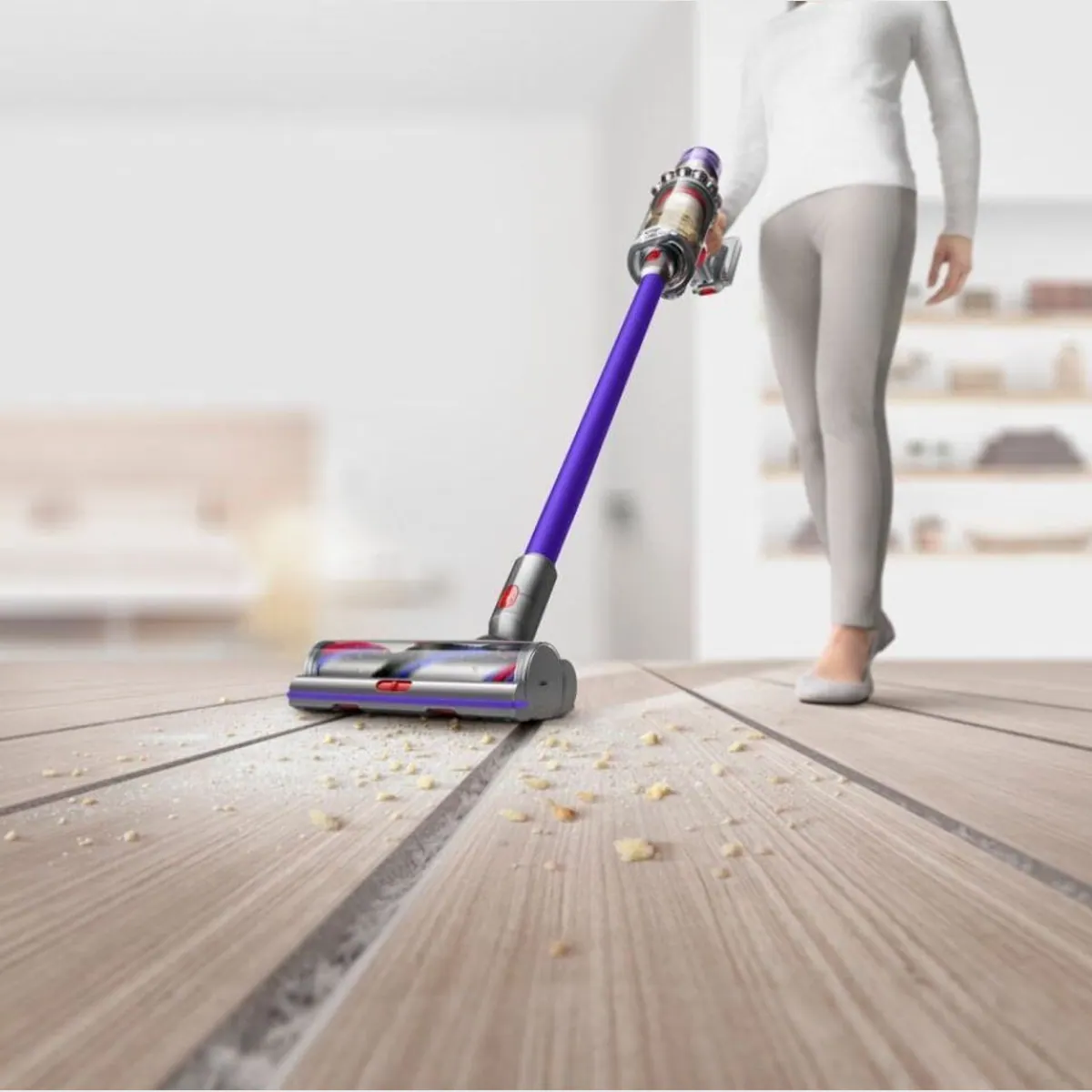 DYSON V11 Advanced Akku-Hand- und Stielstaubsauger, 545 W, beutellos, Haarentwirrungstechnologie 4