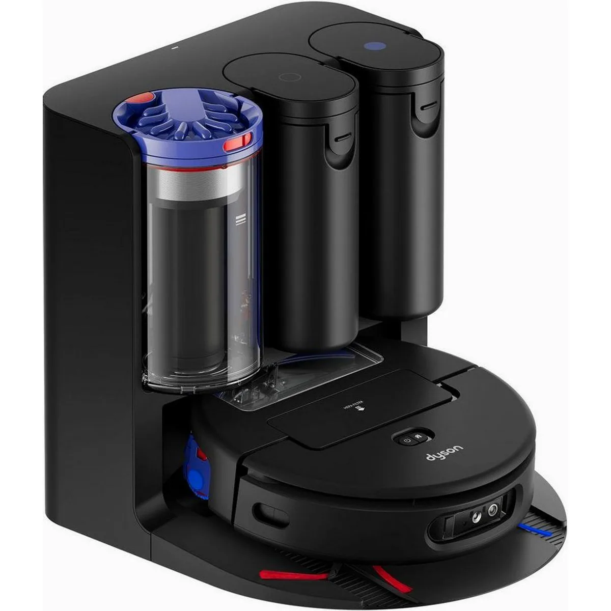 DYSON Saugroboter spot+scrub Ai, intelligente Fleckenbeseitigung, beutellos